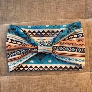 The BeBrand Aztec Boho Wide Headband